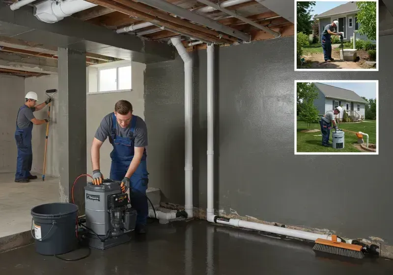 Basement Waterproofing and Flood Prevention process in Point Clear, AL